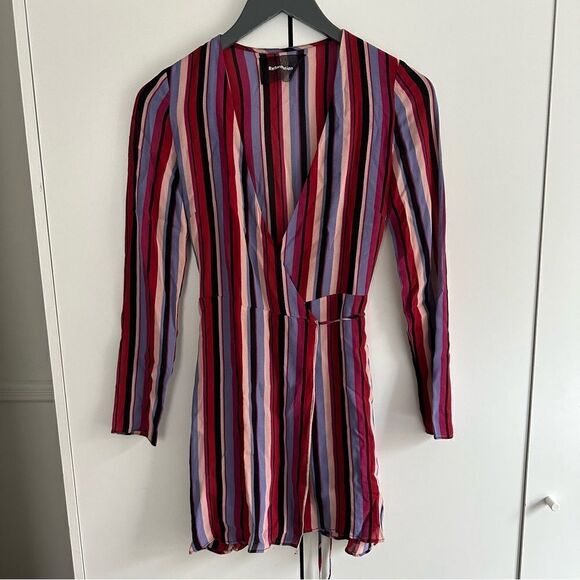 REFORMATION Gjelina Wrap Mini Dress - Picture 4 of 9